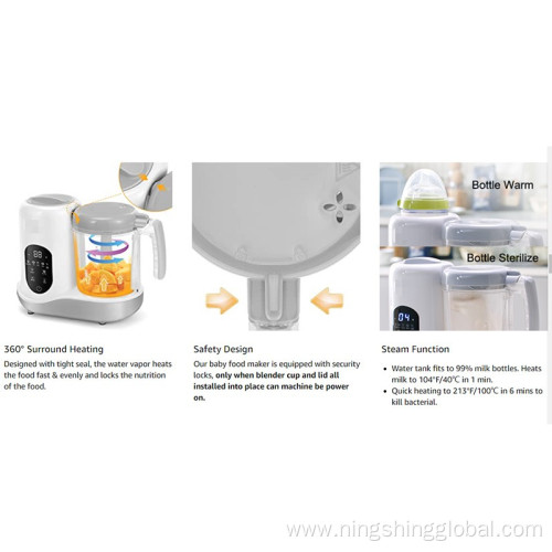 2026 New Design High Quality Electric Baby Food Processor